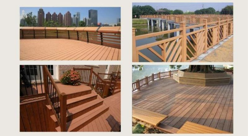 Waste PP PE Recycled Plastic Lumber Wood Composite WPC Decking Floor Tile Making Machine