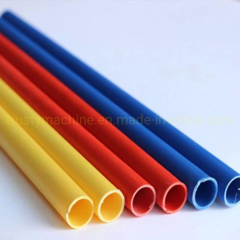 12-50mm High Efficiency Plastic PVC Double Pipe Extrusion Line