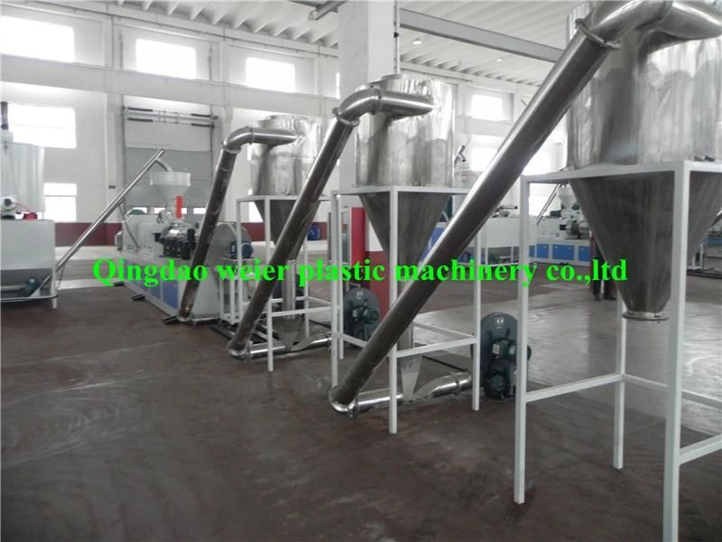 Hot Cutting PVC WPC Granulating Line