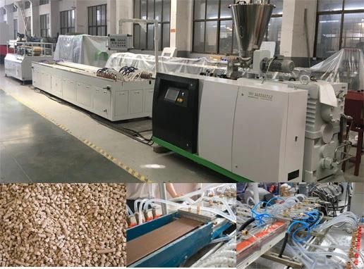 WPC Profile Extrusion Line Wood Plastic Composite Extrusion