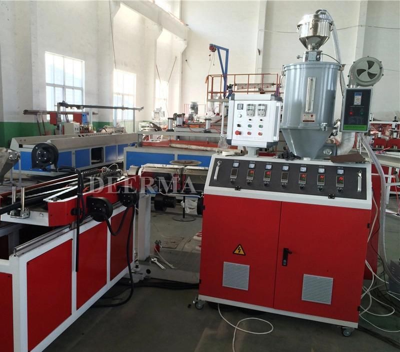 PP PE PVC Corrugated Pipe Machine Plastic Pipe Extrusion Machine