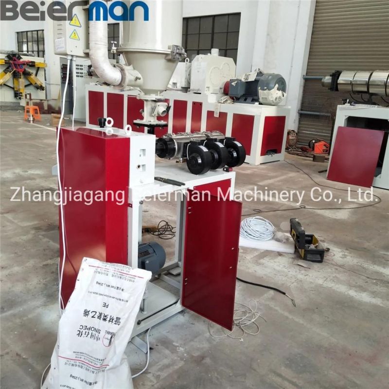 Beierman New Design Sj25/20 Sj25/25 Model Single Screw Co-Extruder Machine Lab Extruder for Sale