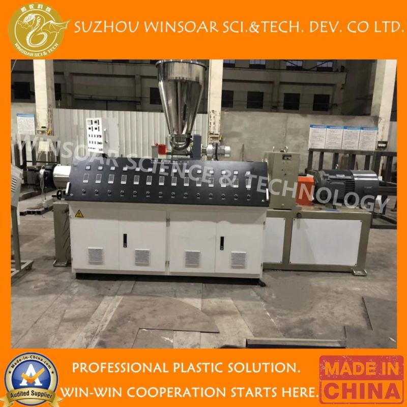 Plastic PVC Profile/Pipe Machinery Extruder Machine/Making Machine Widely Used in Family Decoration Reach The Requirements of Fire Protection