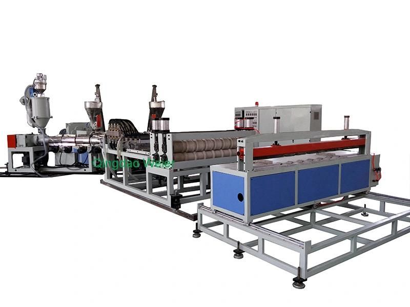 PC Roofing Sheet Machine PVC Plastic Roof Tiles Extrusion Line