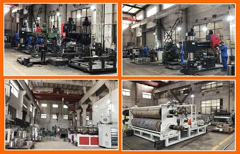 Parallel Twin Screw Spc Extrusion Line with a Daily Capacity of 4000-4500 Square Meter