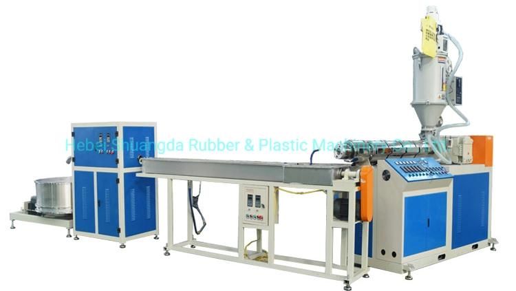 PVC Transparent Soft and Hard Co Extrusion Sealing Strip Extruder Machine