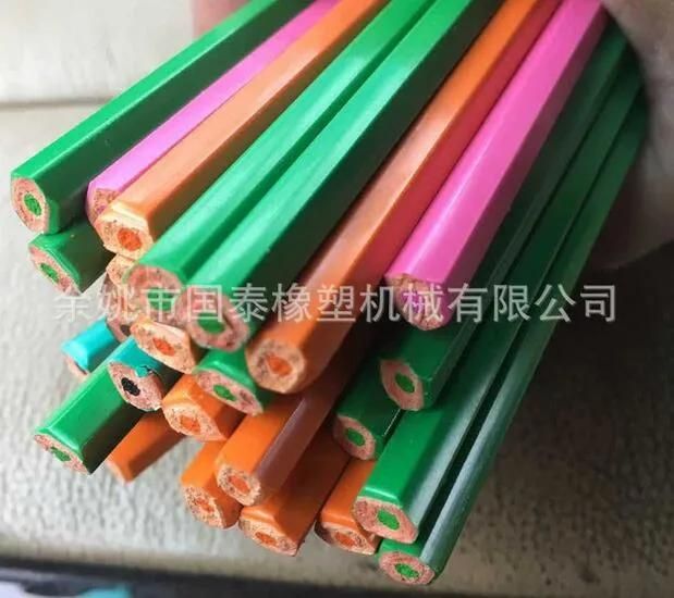 60-70 PCS. / Min Colorful Wood Free Pencil Extruder Machine