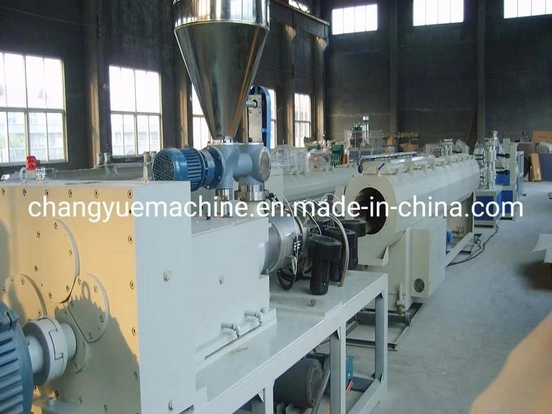 High Extrusion Speed PVC Pipe Making Machine