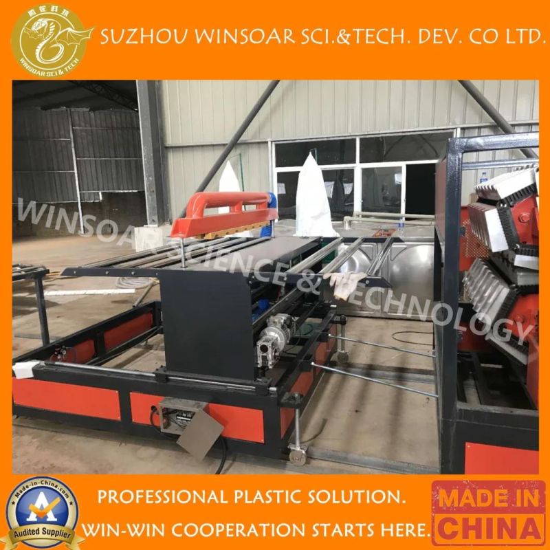 Plastic Composite Glazed Roof Tile Making Machine/ PVC Glazed Roof Plate Making Machine/ Vinyle Glazed Roof Sheet Making Machine