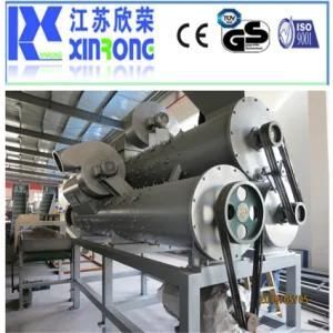 HDPE Milk Bottle Label Removing Machine with Three Shaft