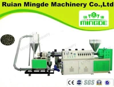 Wind Cooling Hot Cutting Waste Plastic Granulating Machine