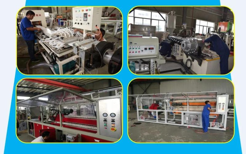 Decking WPC Plastic Vinyl Floor Production Manufacturing Making Machine