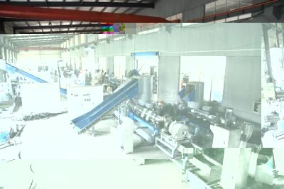 2021 Plastic Extruder Waste Recycling Production Line for PP PE Flakes Granulating