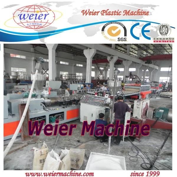 WPC PVC Foam Board Production Machine/ Sjsz80/156 Construction Board Line