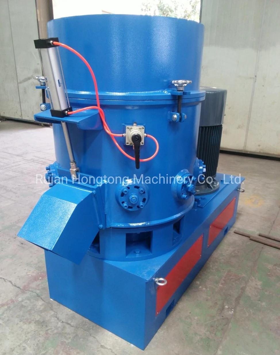 High Quality PVC PS PP Non Woven Bag HDPE LDPE LLDPE PE Waste Plastic Film Scraps Grinding Recycling Densifer Agglomerator Aggregate Granules Making Machine