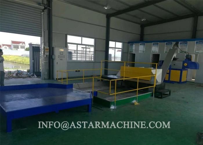 1000kg/H Wood Block Plasterboard Waste Single Shaft Shredder