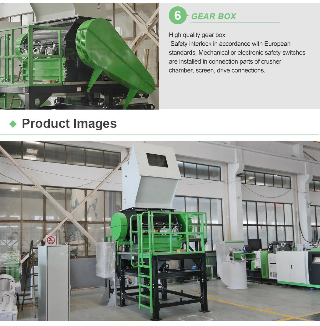 Superior Quality Waste Film Plastic Scrap Waste Carton Recycling Machine