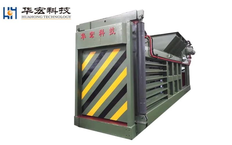 Hua Hong Hpm-160 Semi-Automatic Horizontal Non-Metal Baler with Reliable Performance