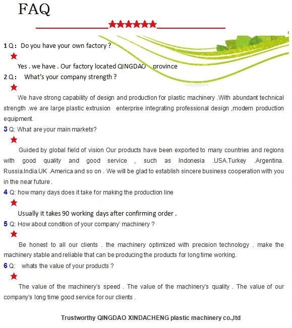 Pet Strap Tape Belt Extruding/Production/Line/Plant/Machine