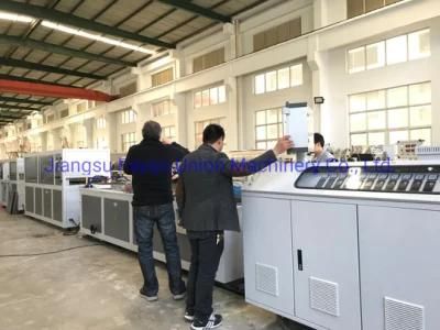 PVC Wood Plastic Composite Profile Extrusion Machine