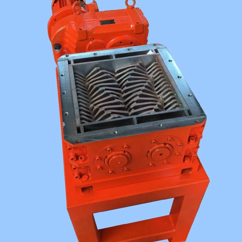 Metal Crusher Paper Wood Plastic Machine Single Shaft Shredder