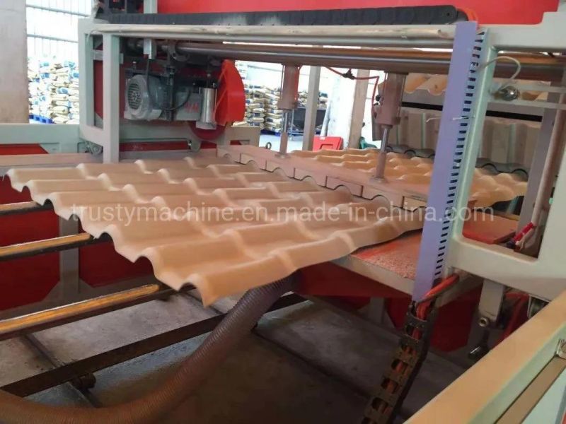 PVC Glazed Roof Sheet Making Machine Production Line