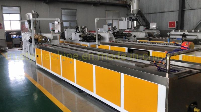 300mm Width PVC Door Frame/Ceiling/Wall Panel Extrusion Line