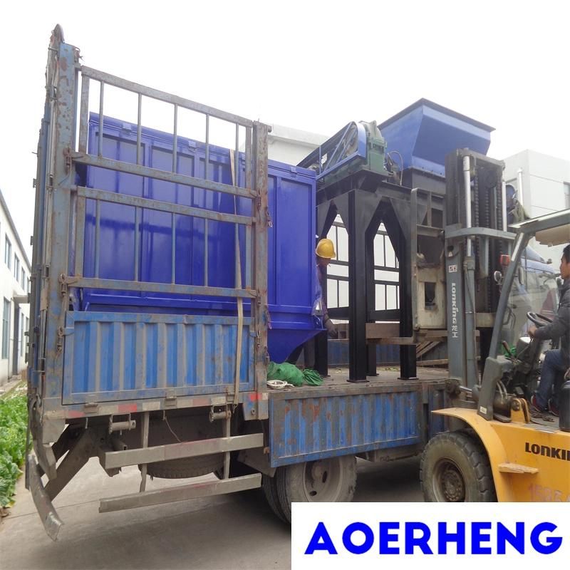 High Efficiency Double Shaft Waste Shredder for Domestic Waste