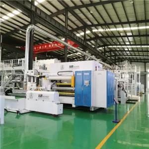 Four Shaft Food Grade PVC Cling Stretch Film Machine