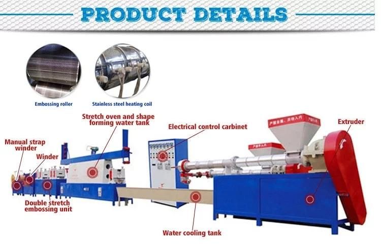 Plastic PP Band Production Line Plastic Extrusion Line