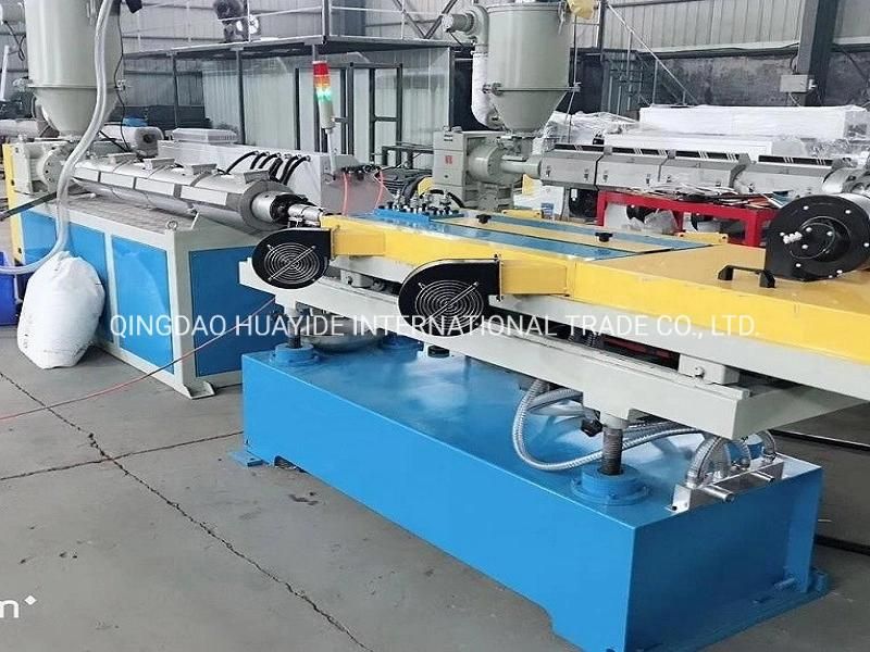 Advanced Manufacturing PVC Plastic Single Wall Corrugated Pipe Extruder Machine