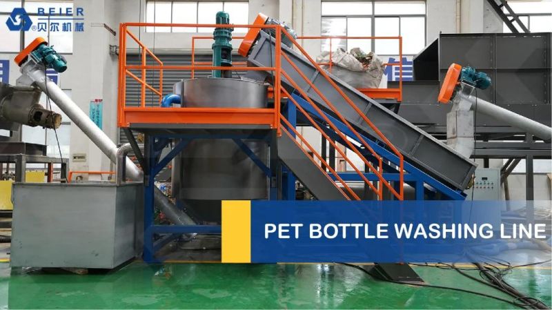 Waste Rigid Plastic Recycling Washing Machine for PP/PE/ABS/PC/PS