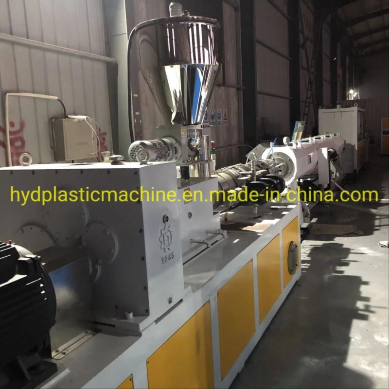 Water Supply / Drainage Plastic PVC Pipe Making Machine