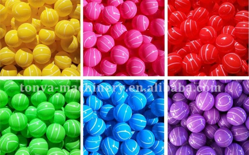 Double Colors 65mm Plastic Ocean Ball Extruder Making Machine Sale