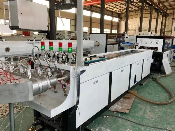 Electrical Conduit Pipe Production Machine with Conical Twin Screw Extrusion