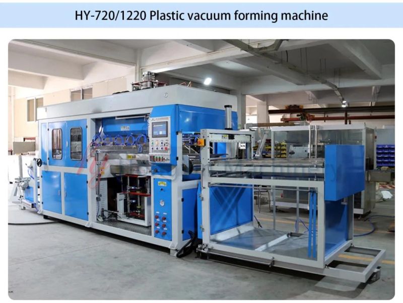 Plastic PP Fast Food Box Vacuum Forming Machine