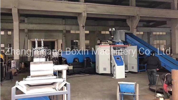 PP Nonwoven Cloth Granulator Machine / Granule Pelletizing Making Line
