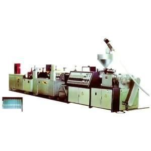 CE Certificate UPVC Extruding Wavy Plastic Plates Extrusion Line (SJSZ-60-1000MM)