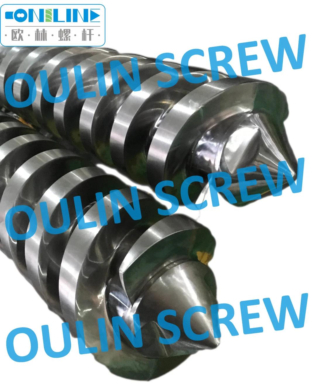 Big Diameter Bimetal Double Parallel Screw and Cylinder for PVC Extrusion