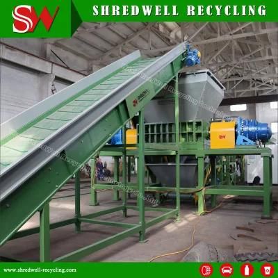 Factory Directly Waste Pet Bottle PE PP Film PE PP Bottle HDPE Plastic Recycling Shredder