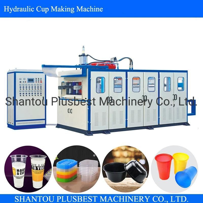 Disposable Cup Bowl Container Plastic Thermoforming Machine