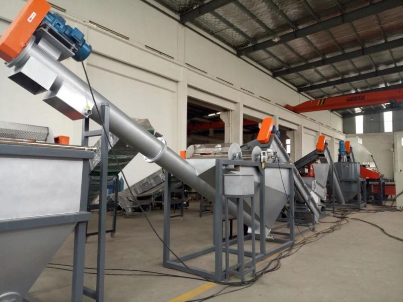 Waste Plastic PE PP Film Big Bags Washing Recycling Line