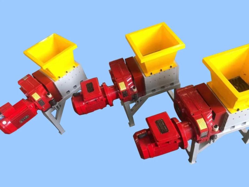 Metal Crusher Paper Wood Plastic Machine Single Shaft Shredder