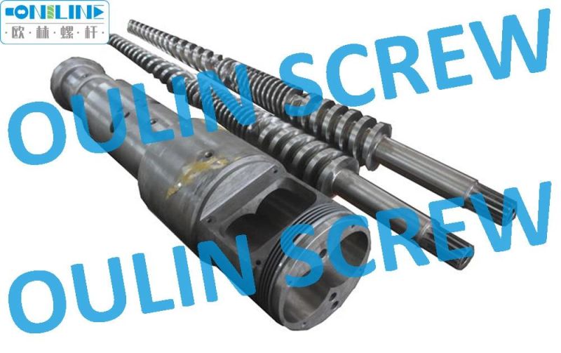 Cincinnati-Battenfeld Cmt45 Screw Barrel for PVC Extrusion, Cmt45/90 Twin Conical Screw Barrel