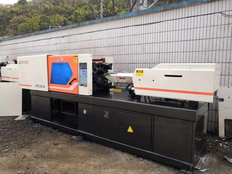 The Plastic Molding Machine Is Used to Produce Electronic Parts Zhenxiong Jm128 Tons Horizontal Injection Molding Machine