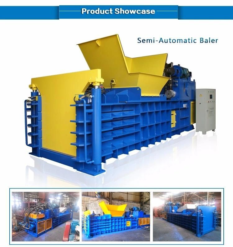 Semi-Automatic Waste Paper Plastic Baler