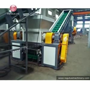 Double Shaft Shredder for Plastic Barrel and Pipe