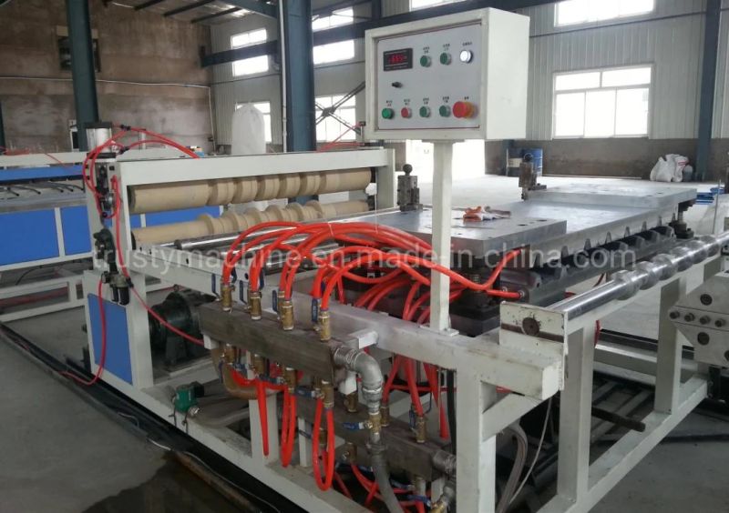 China PVC Corrugated Wave Roof Sheet Production Line Extruder Machine