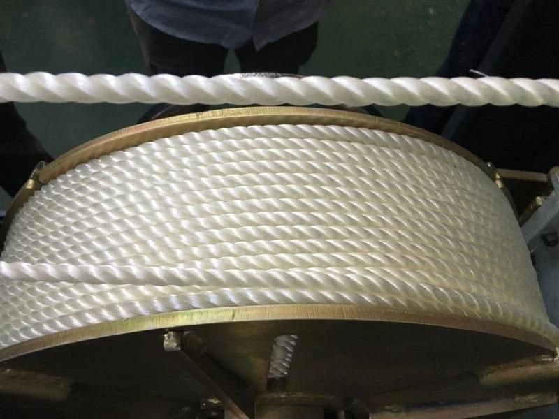 High Speed 3 Strands Hemp/Jute/Sisal/Cotton Twisted Rope Making Machine