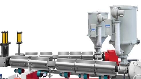 Chaoxu Twin Screw Extruder Machine Suitcase Production Line